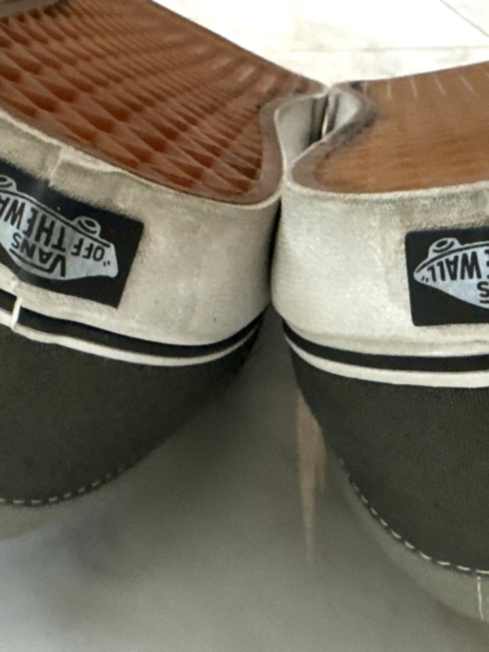 Vans Off the Wall Shoes Mens 12 Gray Charcoal ERA Lace Up Sneakers Skater w/Box - Picture 11 of 11
